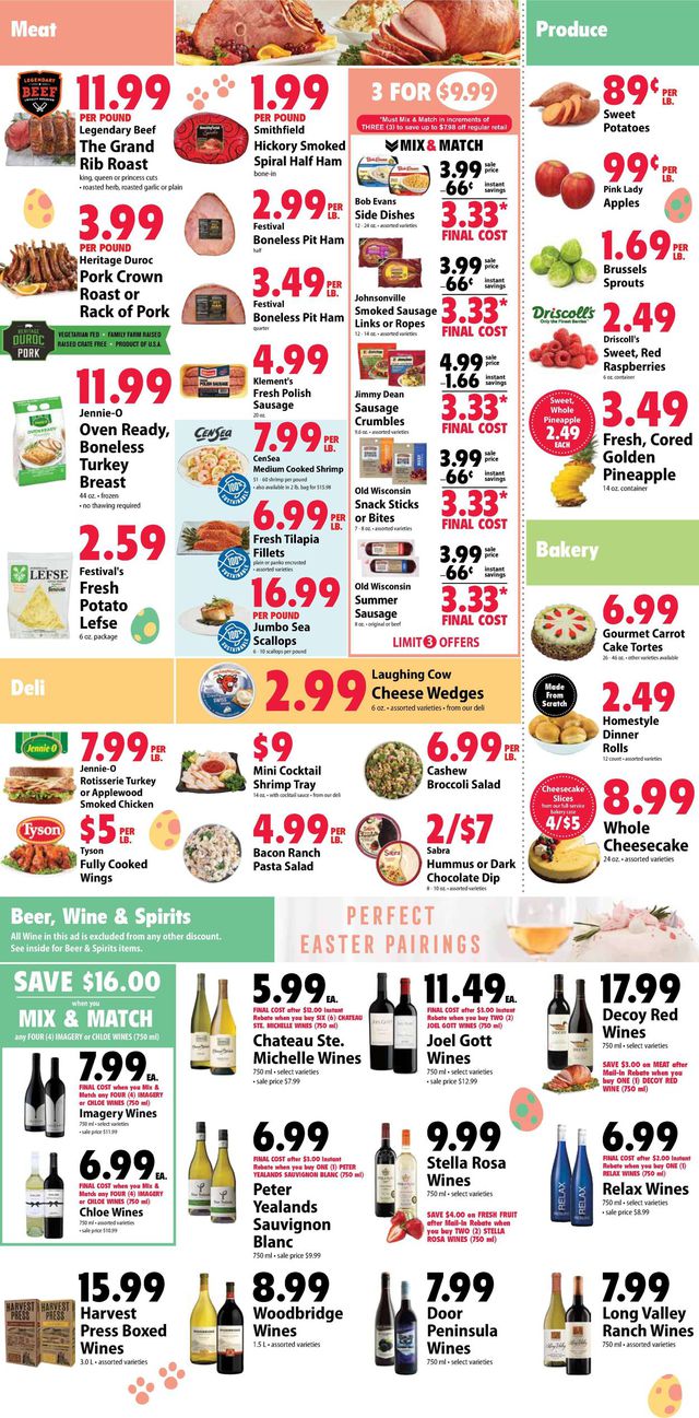 Festival Foods Ad from 03/31/2021