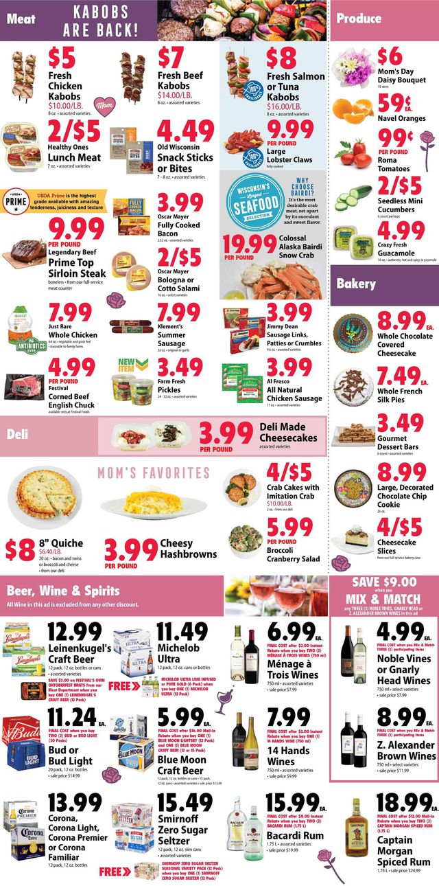 Festival Foods Ad from 05/05/2021