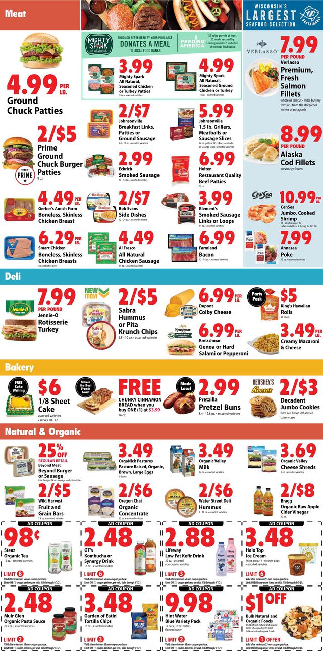Festival Foods Ad from 09/01/2021