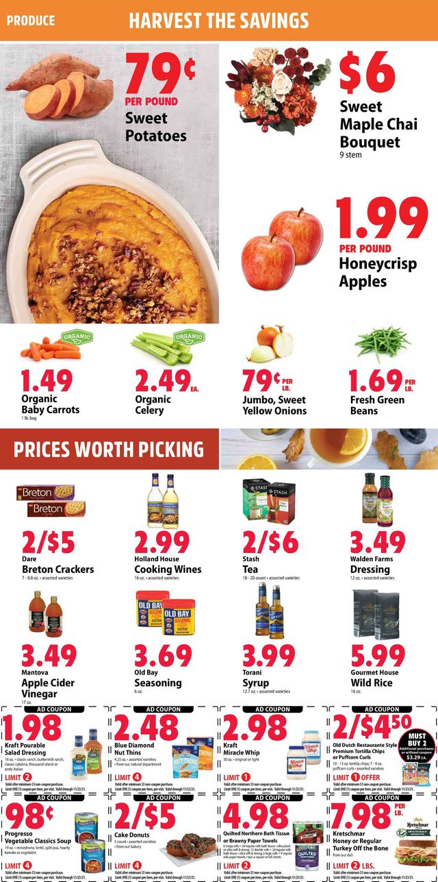 Festival Foods Ad from 11/17/2021