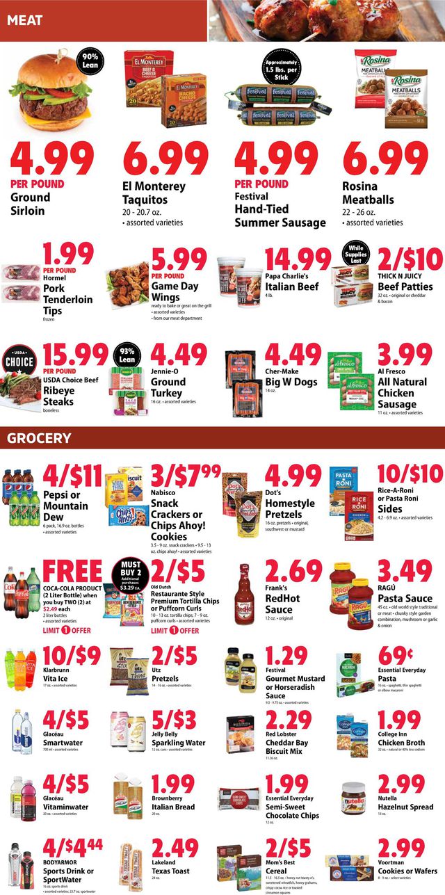 Festival Foods Ad from 12/29/2021