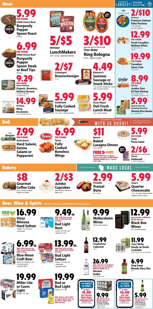 Festival Foods Ad from 03/16/2022