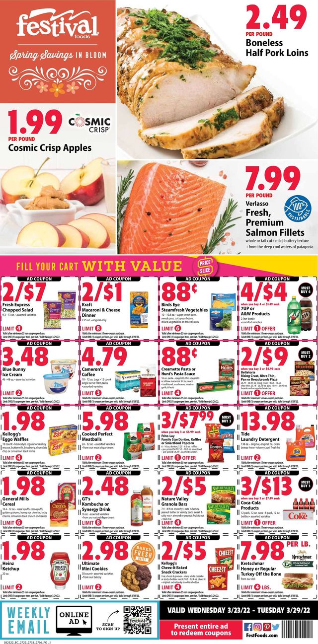 Festival Foods Ad from 03/23/2022