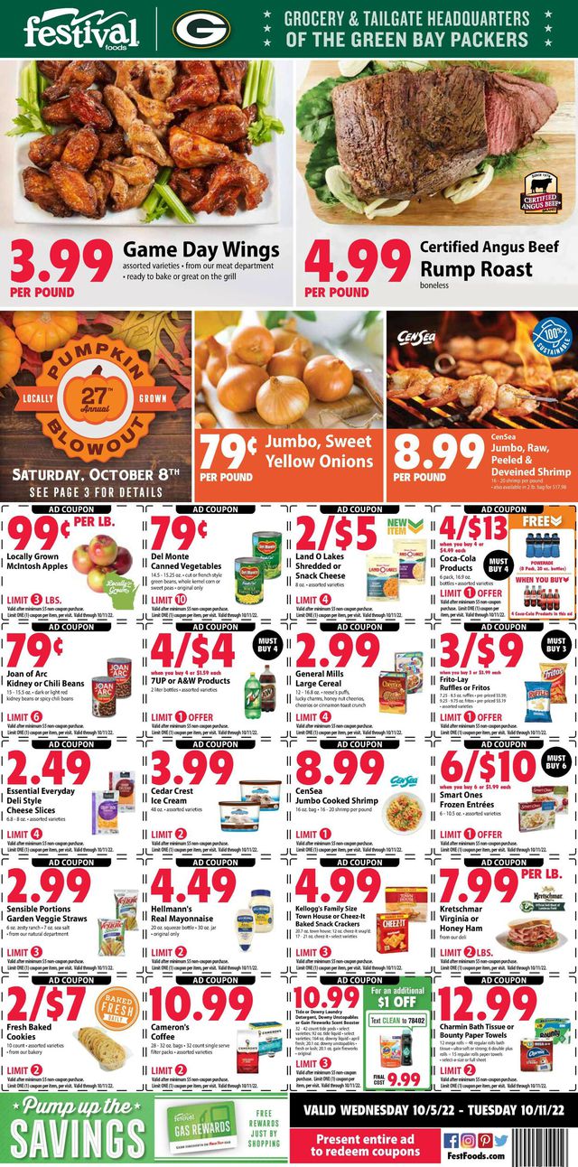 Festival Foods Ad from 10/05/2022
