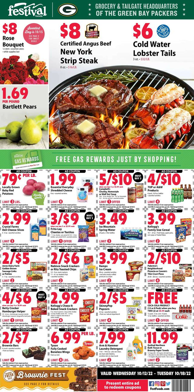 Festival Foods Ad from 10/12/2022