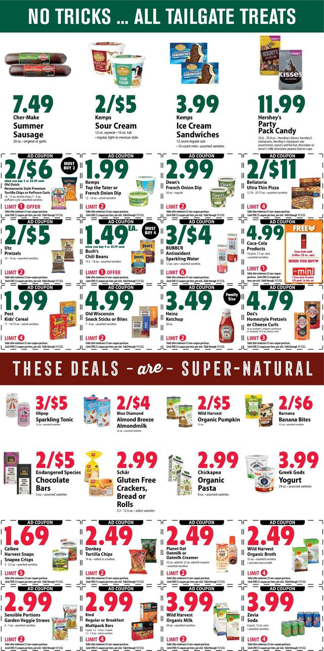 Festival Foods Ad from 10/26/2022