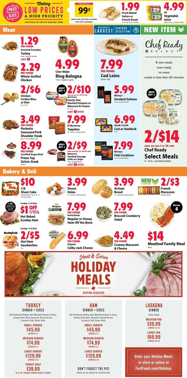 Festival Foods Ad from 11/02/2022