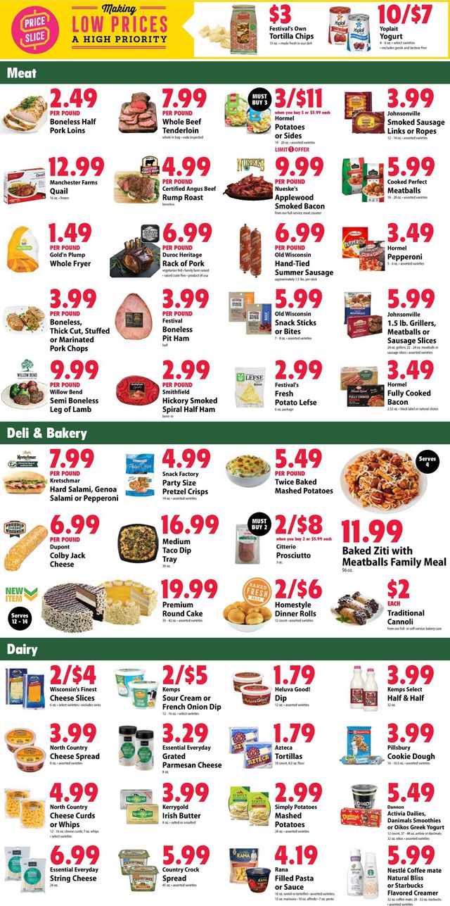 Festival Foods Ad from 12/21/2022