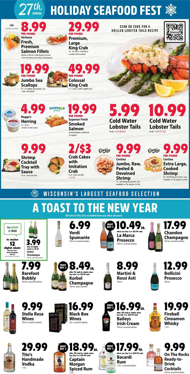 Festival Foods Ad from 12/28/2022