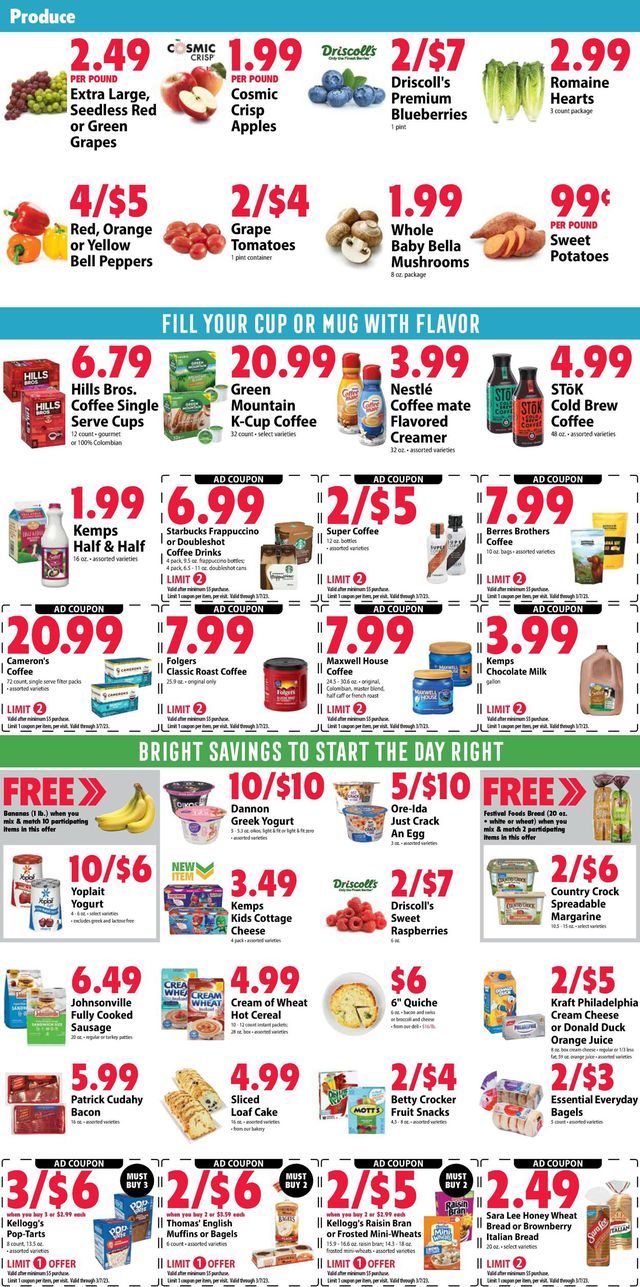 Festival Foods Ad from 03/01/2023