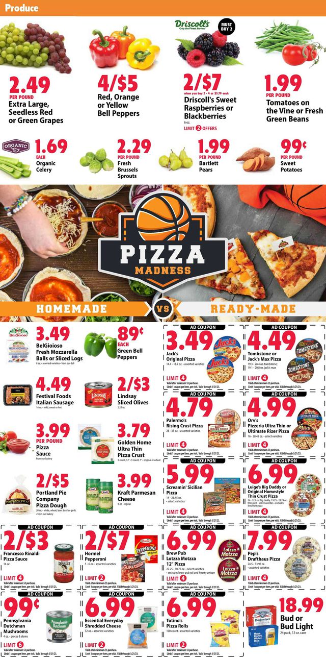 Festival Foods Ad from 03/15/2023