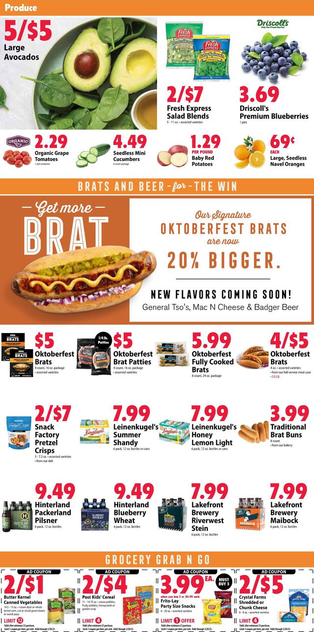 Festival Foods Ad from 03/22/2023