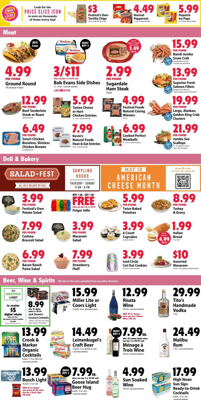 Festival Foods Ad from 05/10/2023