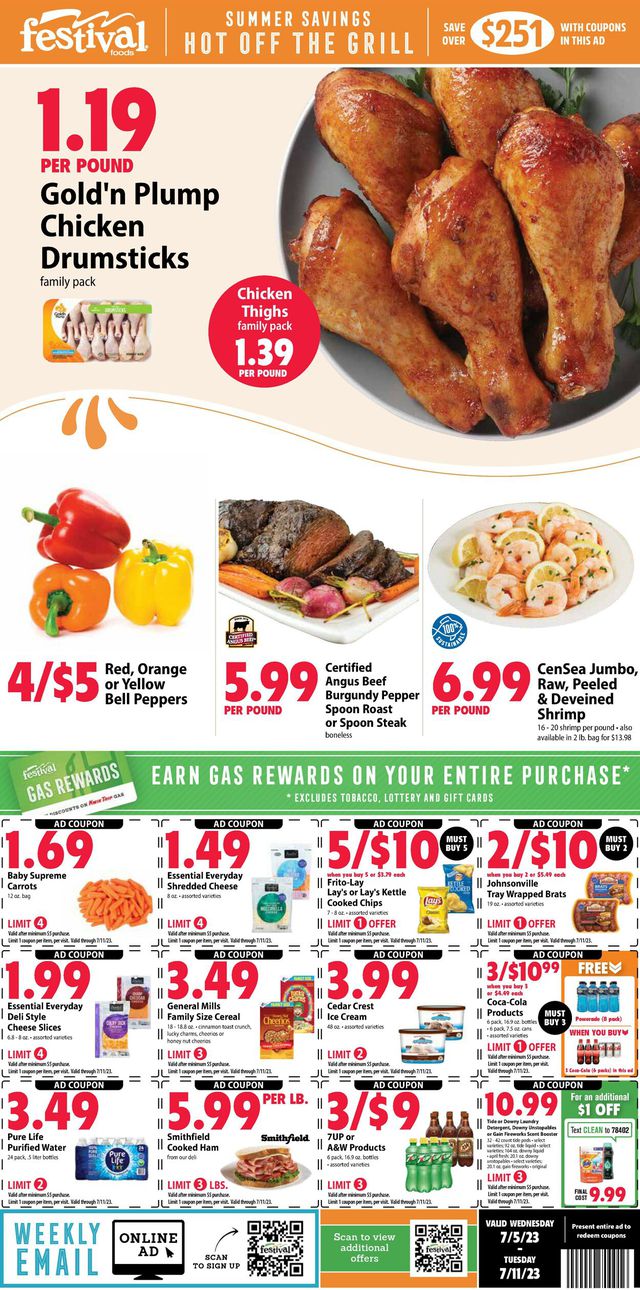 Festival Foods Ad from 07/05/2023