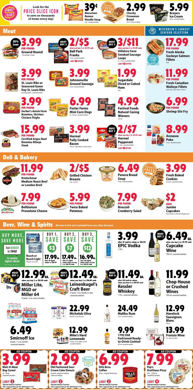 Festival Foods Ad from 07/05/2023