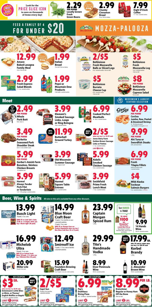 Festival Foods Ad from 08/09/2023