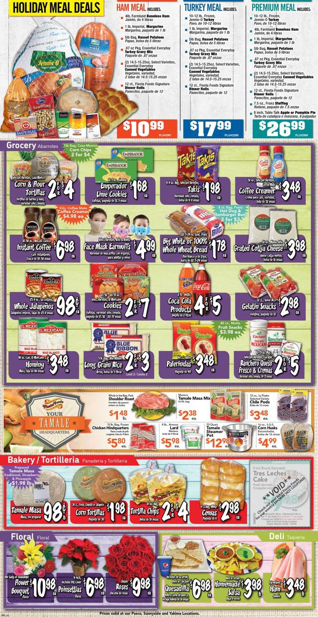 Fiesta Foods SuperMarkets Ad from 12/02/2020