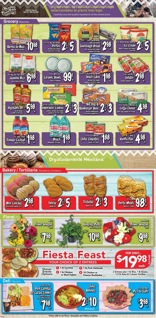 Fiesta Foods SuperMarkets Ad from 05/19/2021
