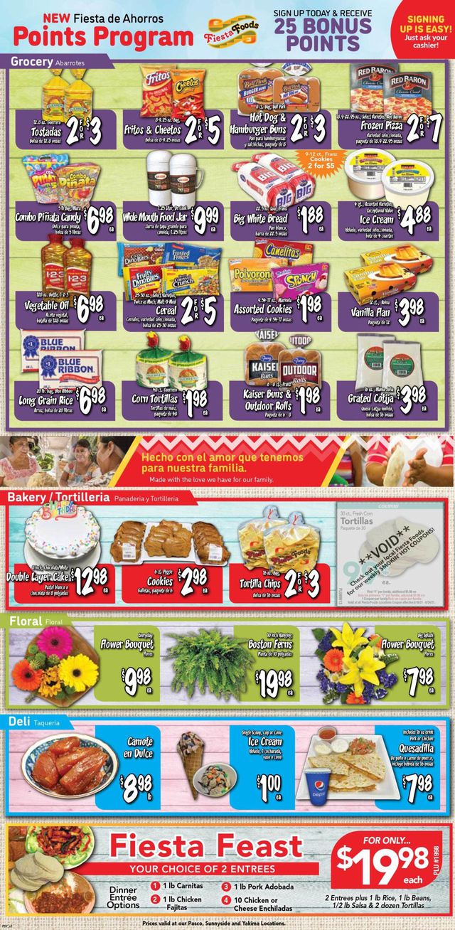 Fiesta Foods SuperMarkets Ad from 08/18/2021
