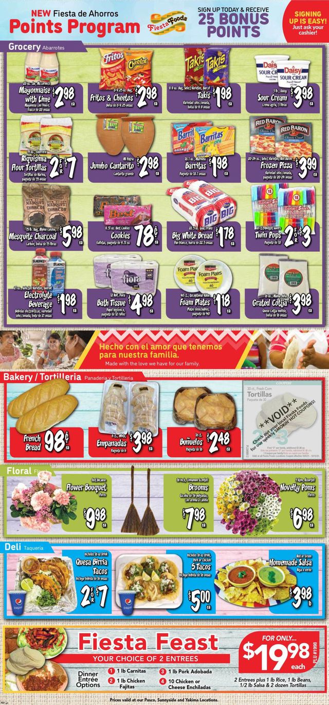 Fiesta Foods SuperMarkets Ad from 10/06/2021