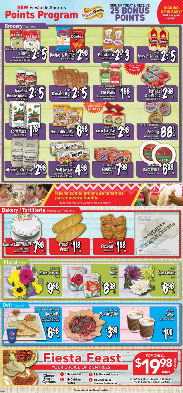 Fiesta Foods SuperMarkets Ad from 10/13/2021