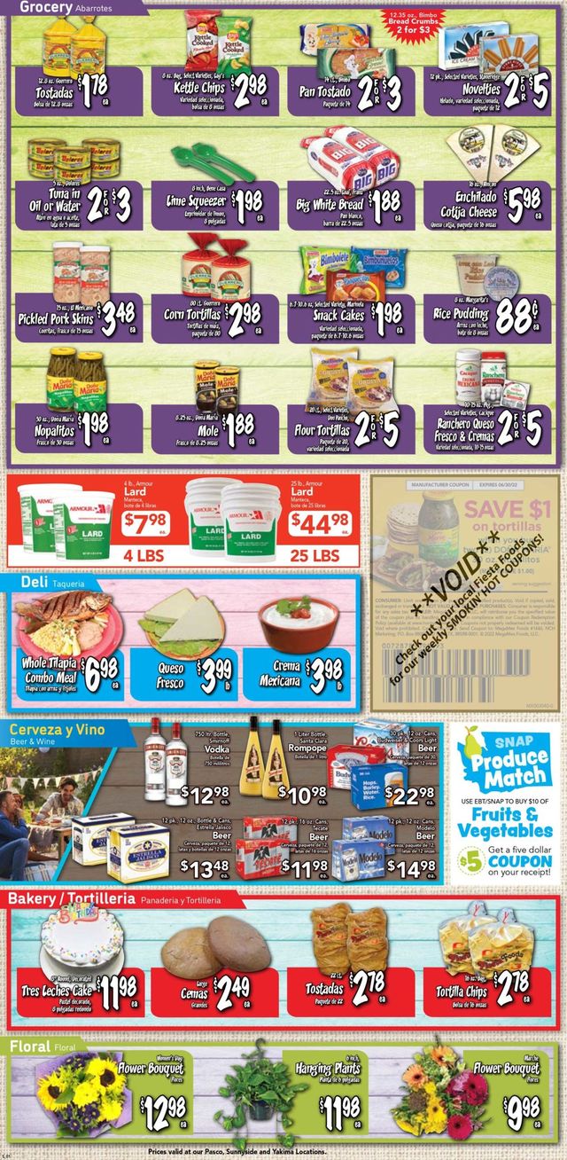 Fiesta Foods SuperMarkets Ad from 03/02/2022