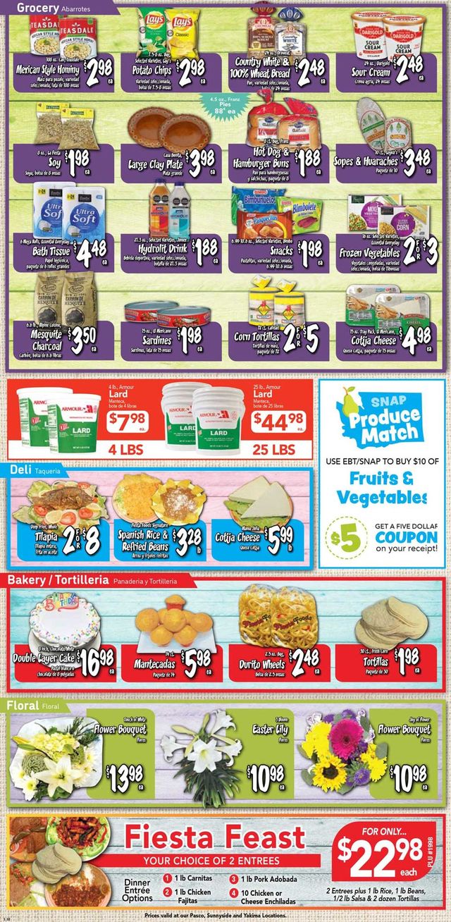 Fiesta Foods SuperMarkets Ad from 04/06/2022