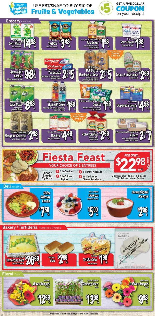 Fiesta Foods SuperMarkets Ad from 04/27/2022