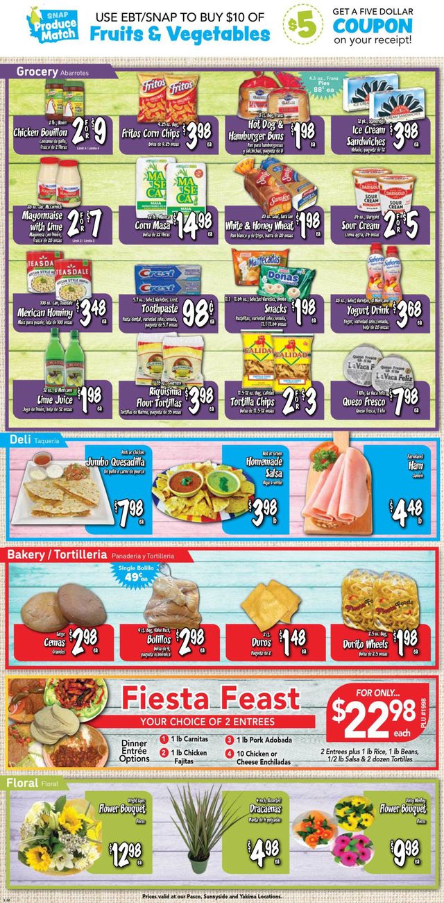 Fiesta Foods SuperMarkets Ad from 06/08/2022
