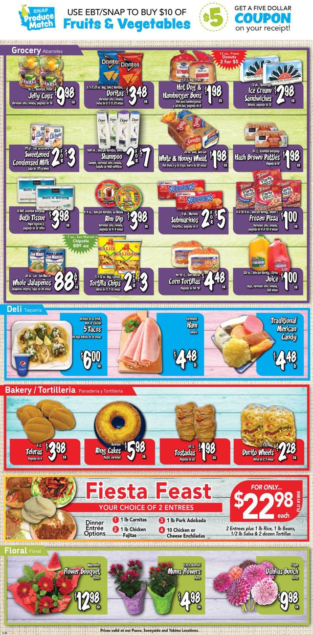 Fiesta Foods SuperMarkets Ad from 08/10/2022
