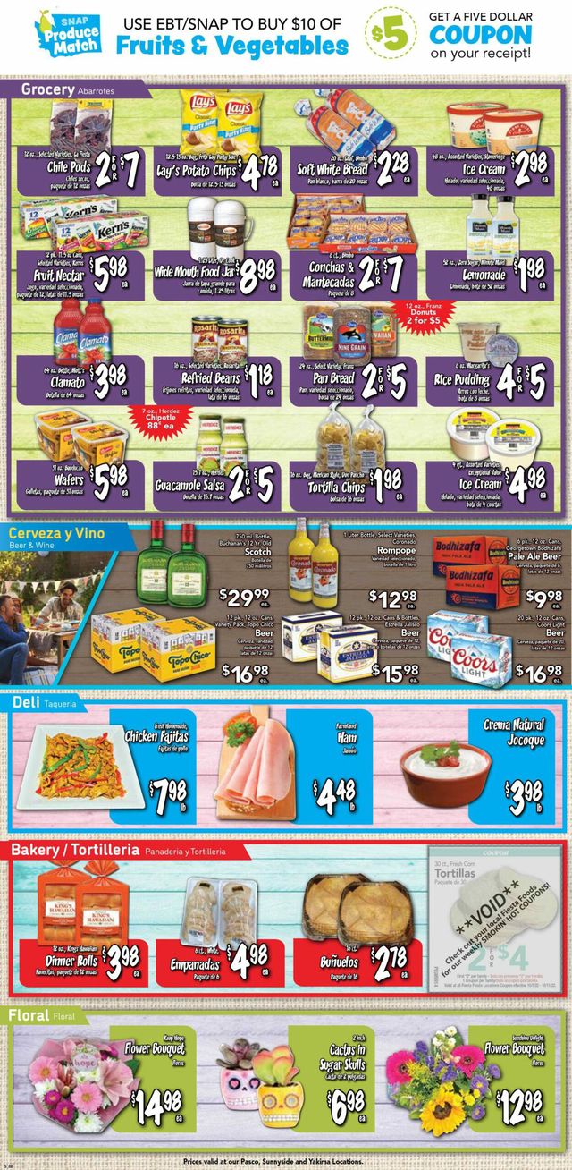 Fiesta Foods SuperMarkets Ad from 10/05/2022