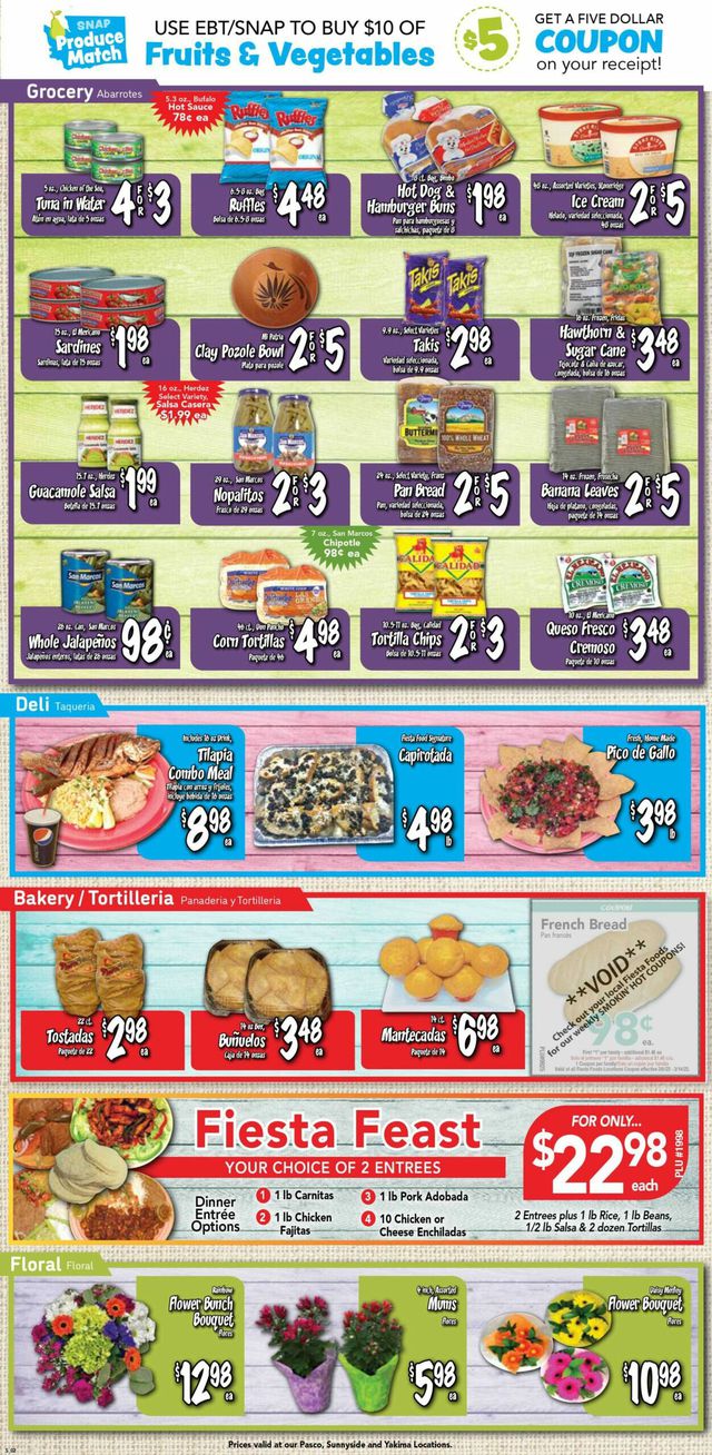 Fiesta Foods SuperMarkets Ad from 03/08/2023