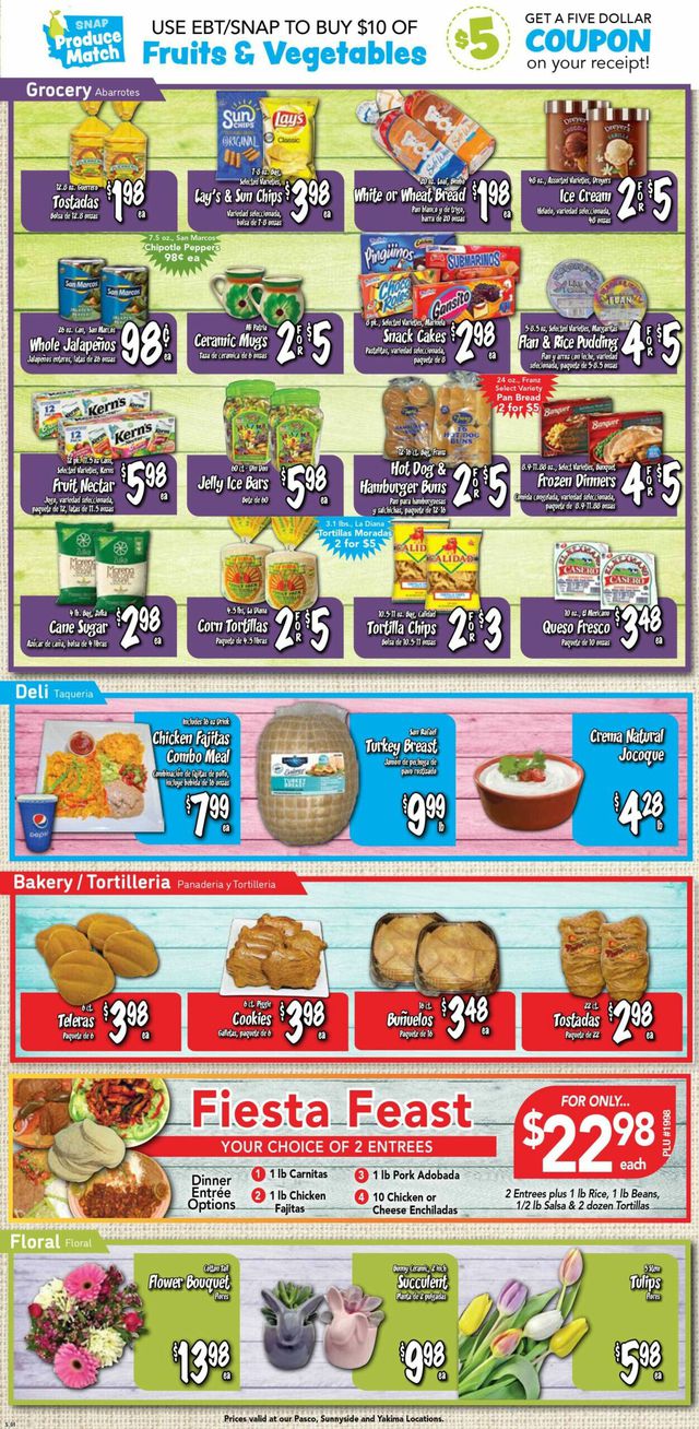 Fiesta Foods SuperMarkets Ad from 03/29/2023