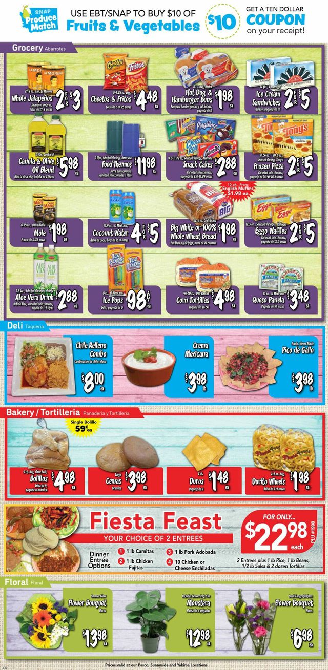 Fiesta Foods SuperMarkets Ad from 06/07/2023