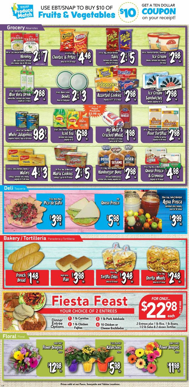 Fiesta Foods SuperMarkets Ad from 07/12/2023