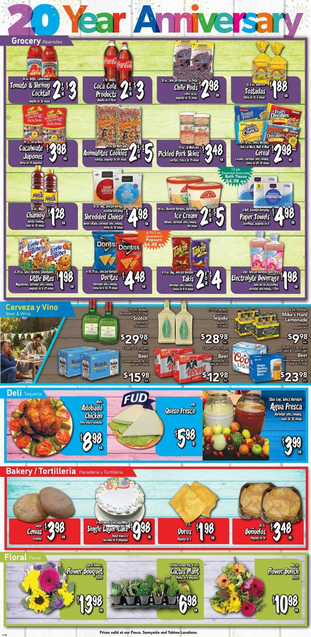 Fiesta Foods SuperMarkets Ad from 08/02/2023
