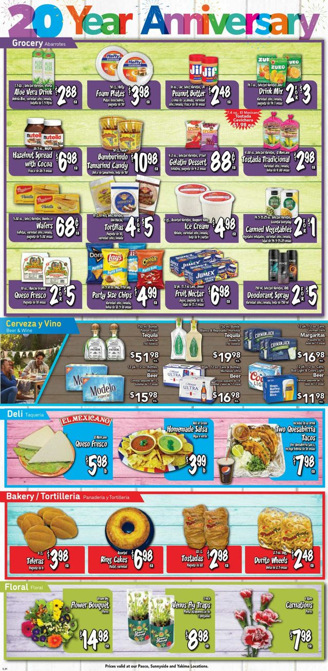 Fiesta Foods SuperMarkets Ad from 08/09/2023
