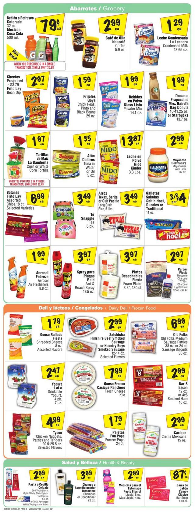 Fiesta Mart Ad from 05/13/2020