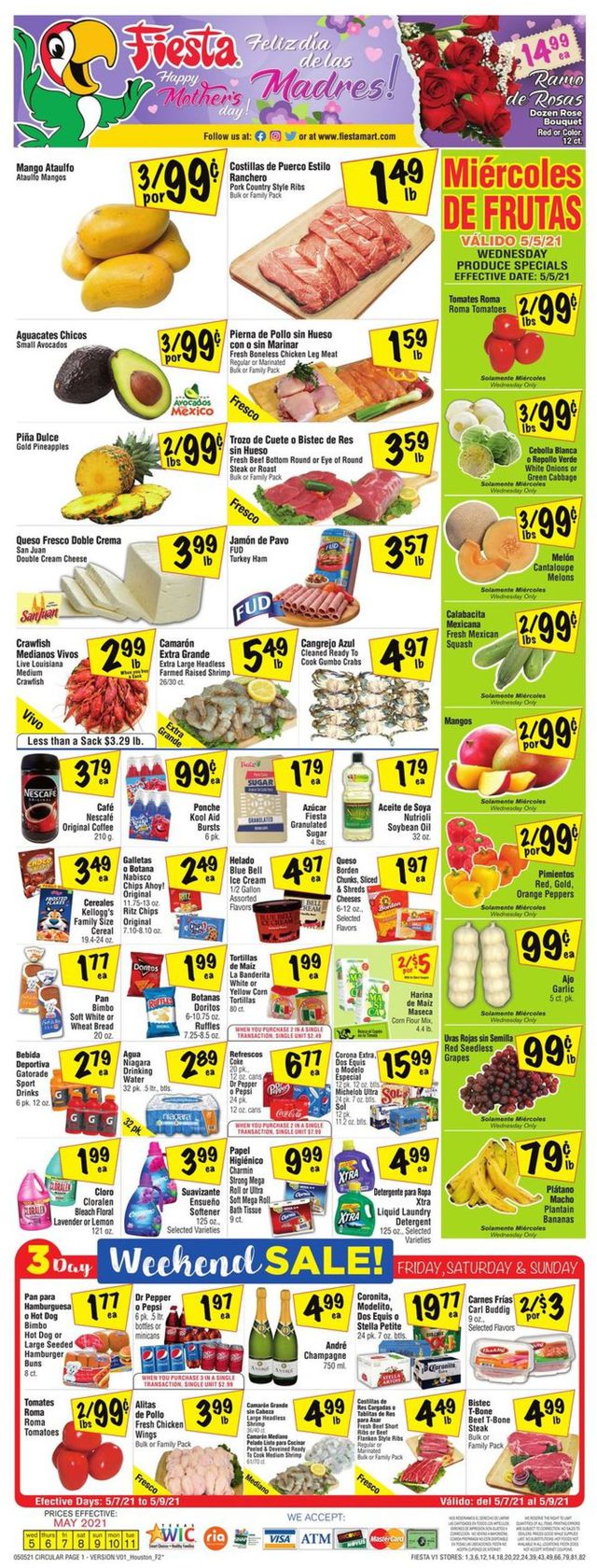 Fiesta Mart Ad from 05/05/2021