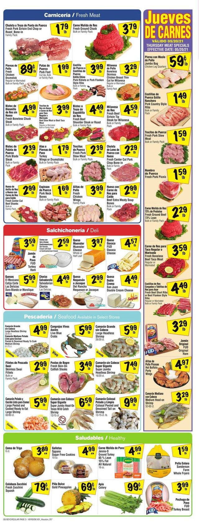 Fiesta Mart Ad from 05/19/2021