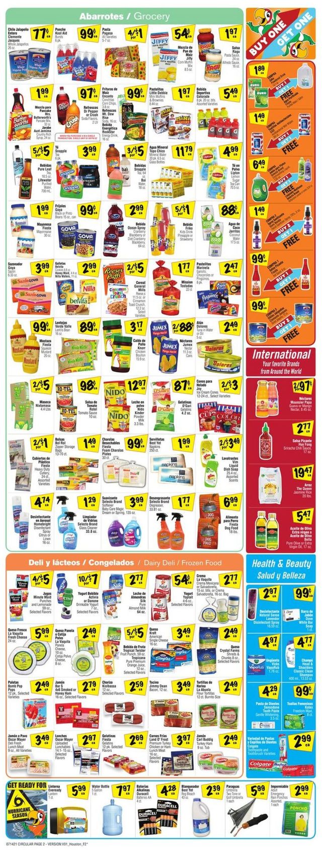 Fiesta Mart Ad from 07/14/2021