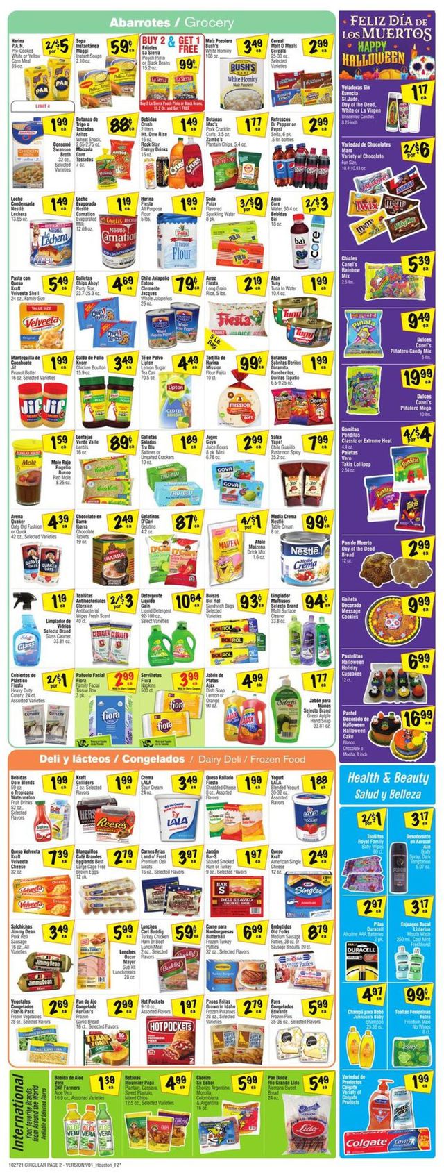 Fiesta Mart Ad from 10/27/2021