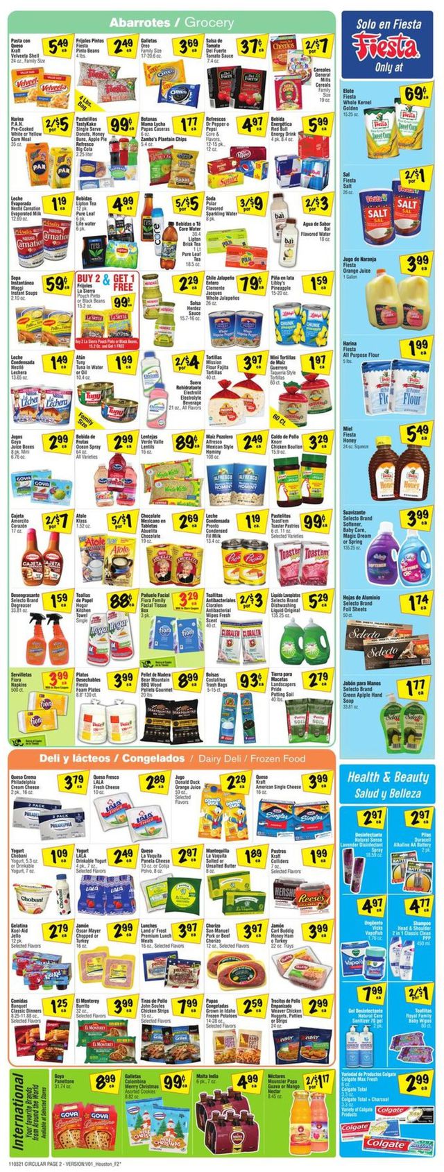 Fiesta Mart Ad from 11/03/2021