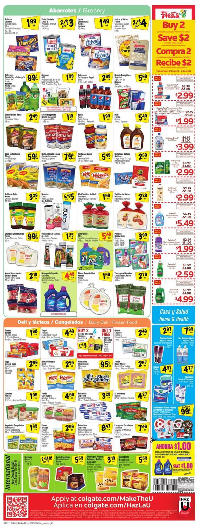 Fiesta Mart Ad from 12/01/2021