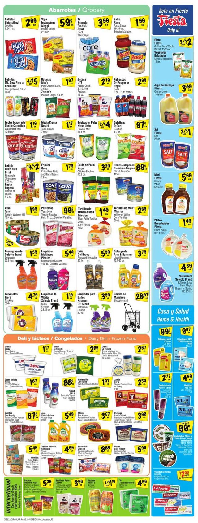 Fiesta Mart Ad from 01/26/2022