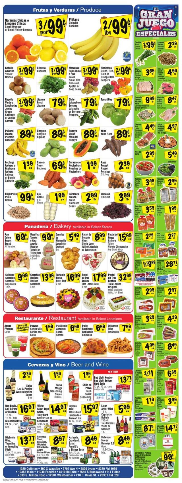 Fiesta Mart Ad from 02/09/2022