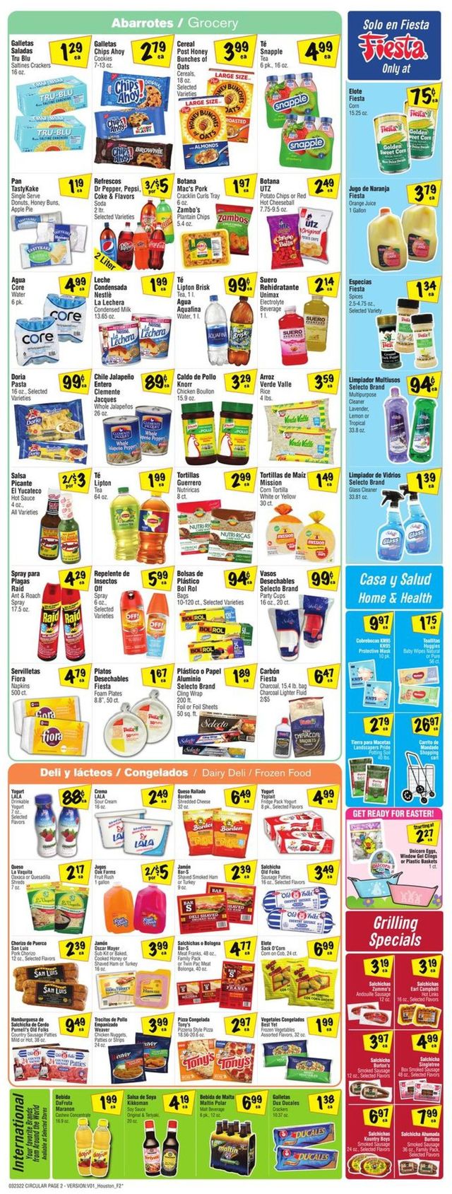 Fiesta Mart Ad from 03/23/2022