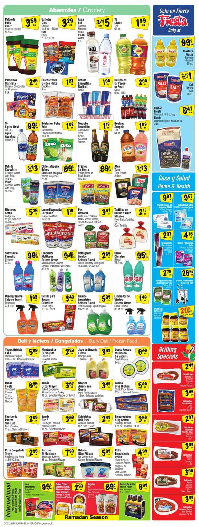 Fiesta Mart Ad from 04/20/2022