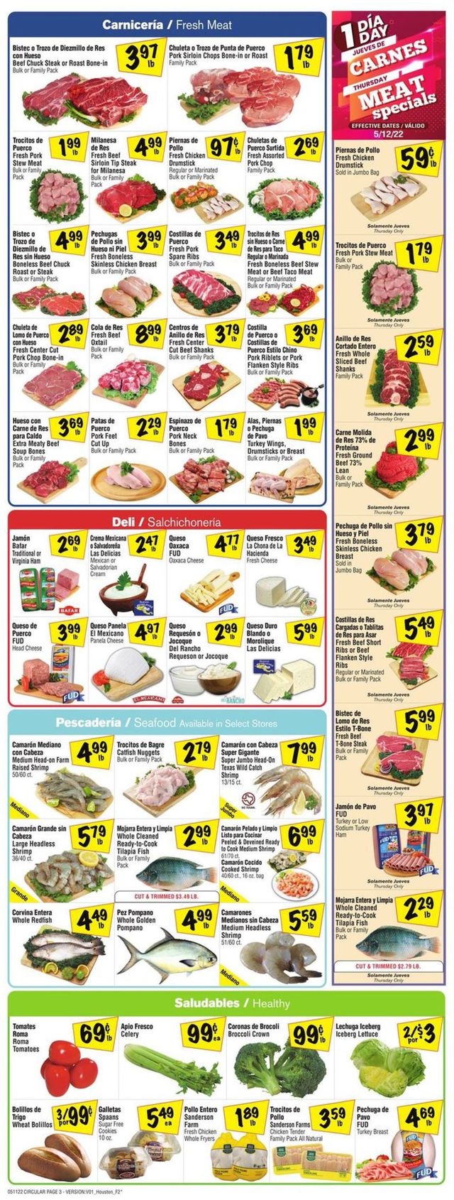 Fiesta Mart Ad from 05/11/2022