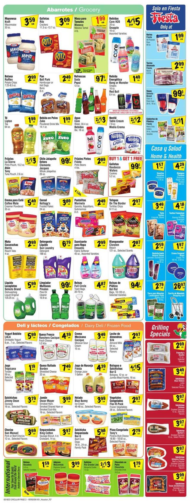 Fiesta Mart Ad from 05/18/2022